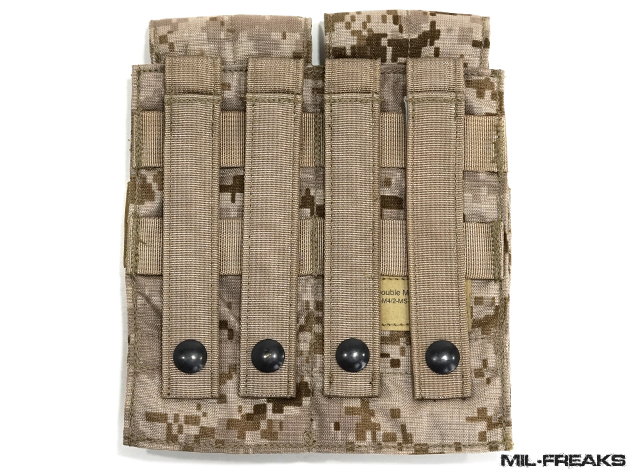 一点物] Eagle Industries M4 ダブルマガジンポーチ 01/07 AOR1 Dig2