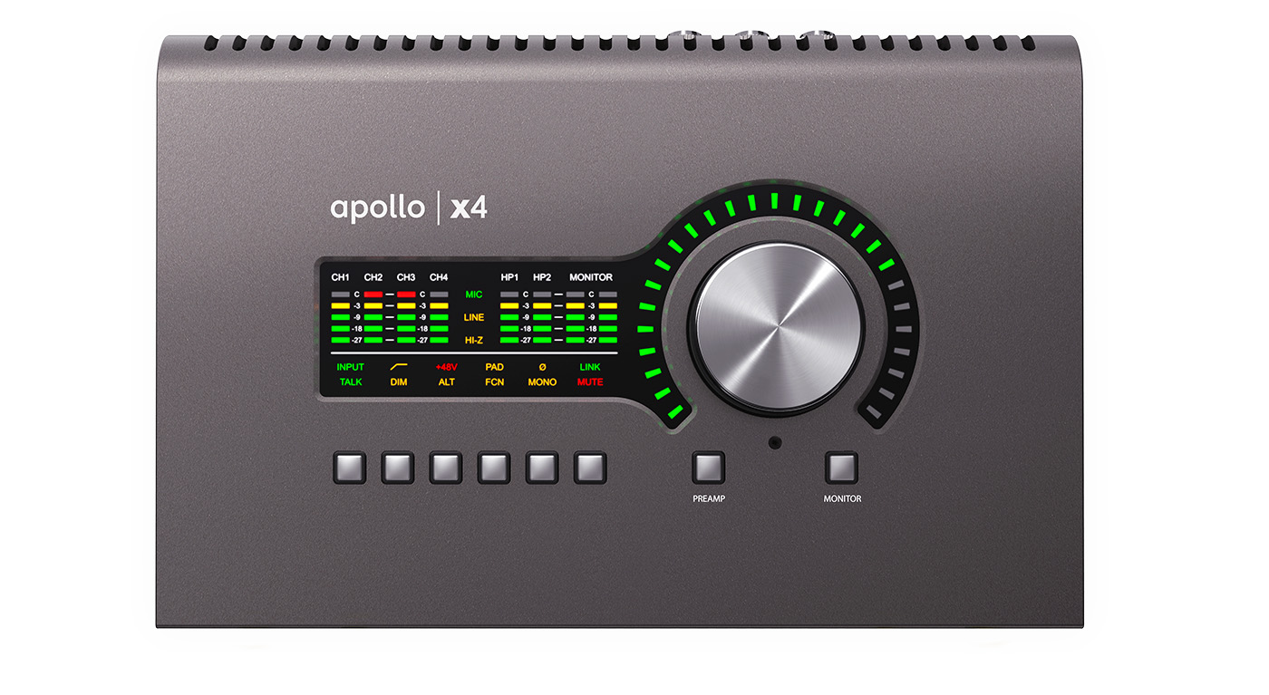 Universal AudioがオーディオインターフェイスApollo x4、Apollo Twin