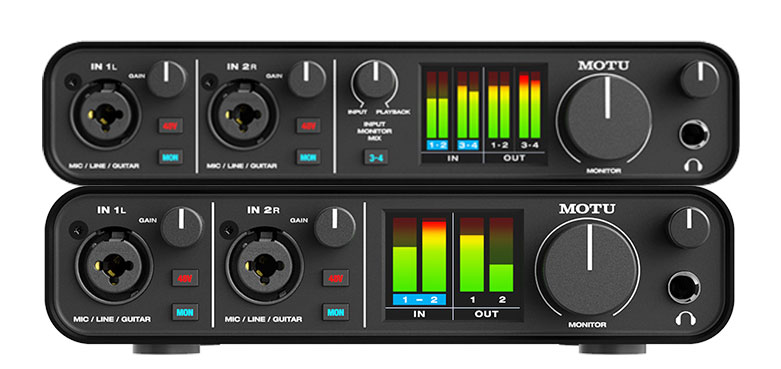 現代のベストヒット・オーディオインターフェイス MOTU M2 / M4を深