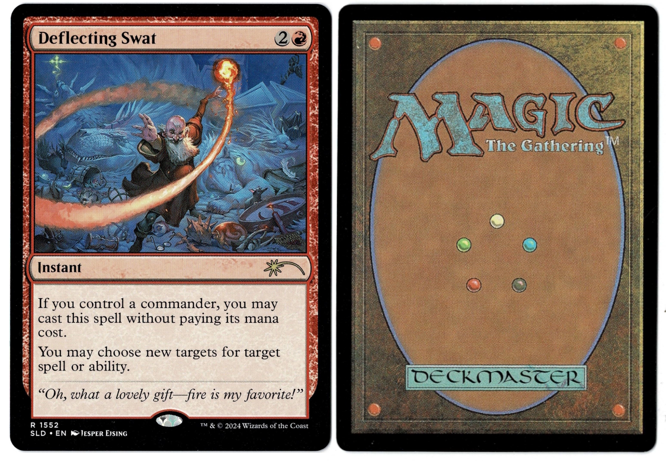 MTG 偏向はたき/Deflecting Swat ボーダーレス 英語 Deflecting Swat