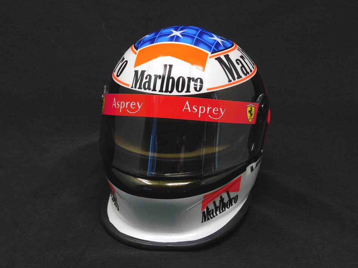 1/2ヘルメット'96シューマッハマルボロデカール - ミュージアム