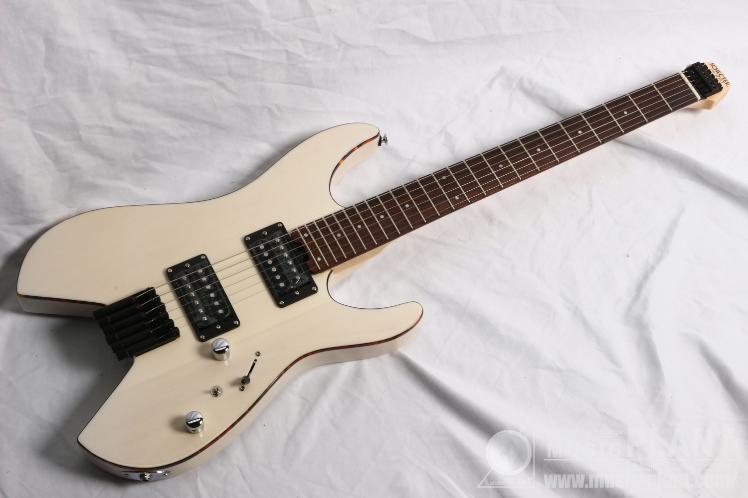 SCHECTER ORIENTAL LINEシリーズ ヘッドレスギターOL-NV-HL/STWH在庫