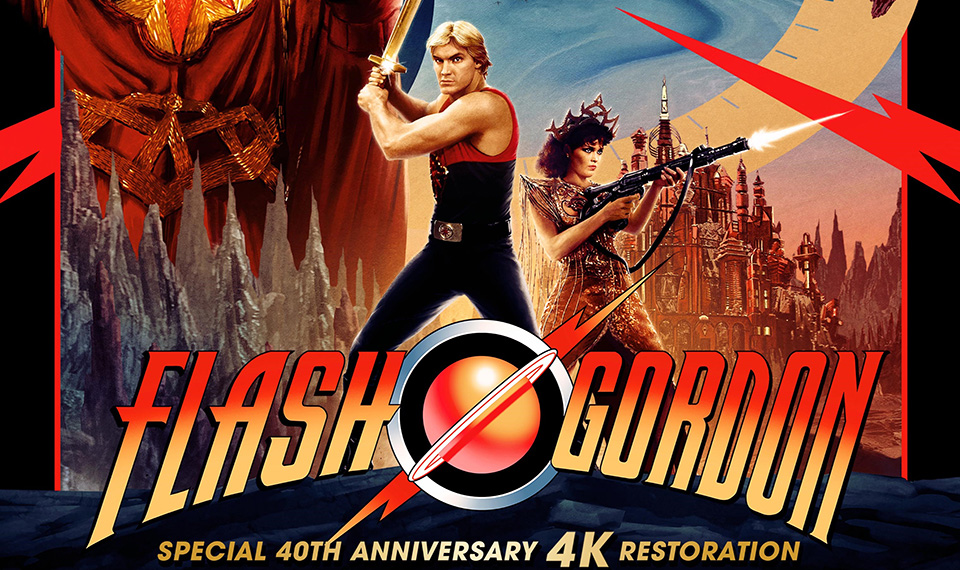 クイーンがサントラを担当した映画『フラッシュ・ゴードン』4K版公開