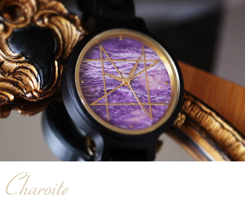 特集ページ 天然石×天然木 唯一無二の美しい模様の腕時計「NOZ」