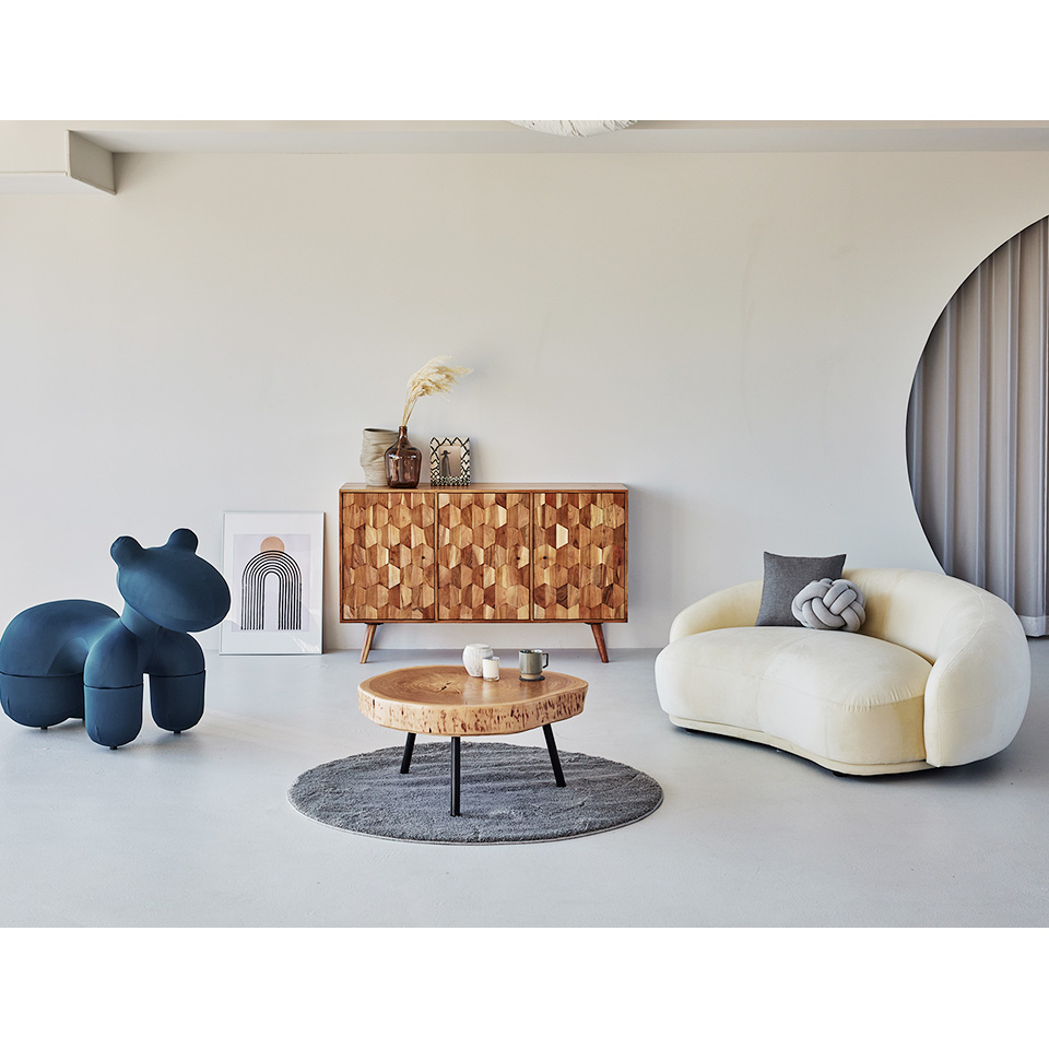 ソファBEANS 2人掛け【送料・開梱設置無料】ベージュ | NOCEノーチェ