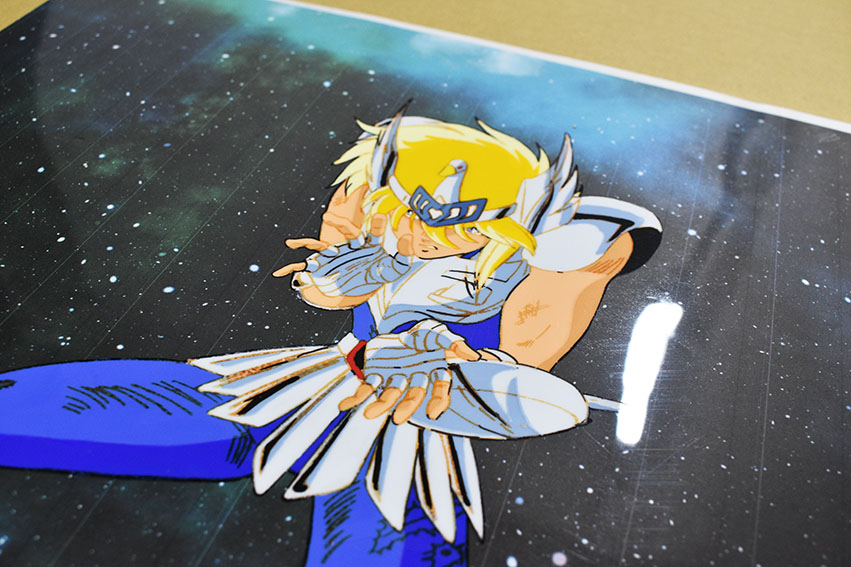 セル画額「聖闘士星矢 キグナス氷河」 | Natsume Books