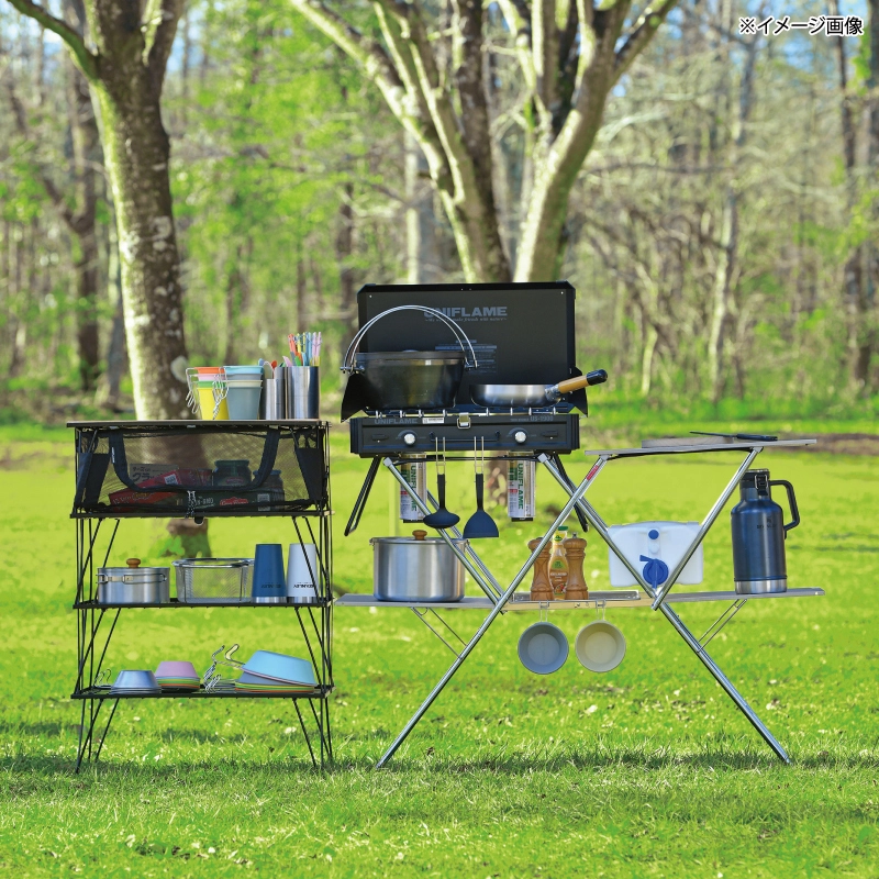 キャンプ＆フィッシングの付録:快適キャンプキッチン！ユニフレーム