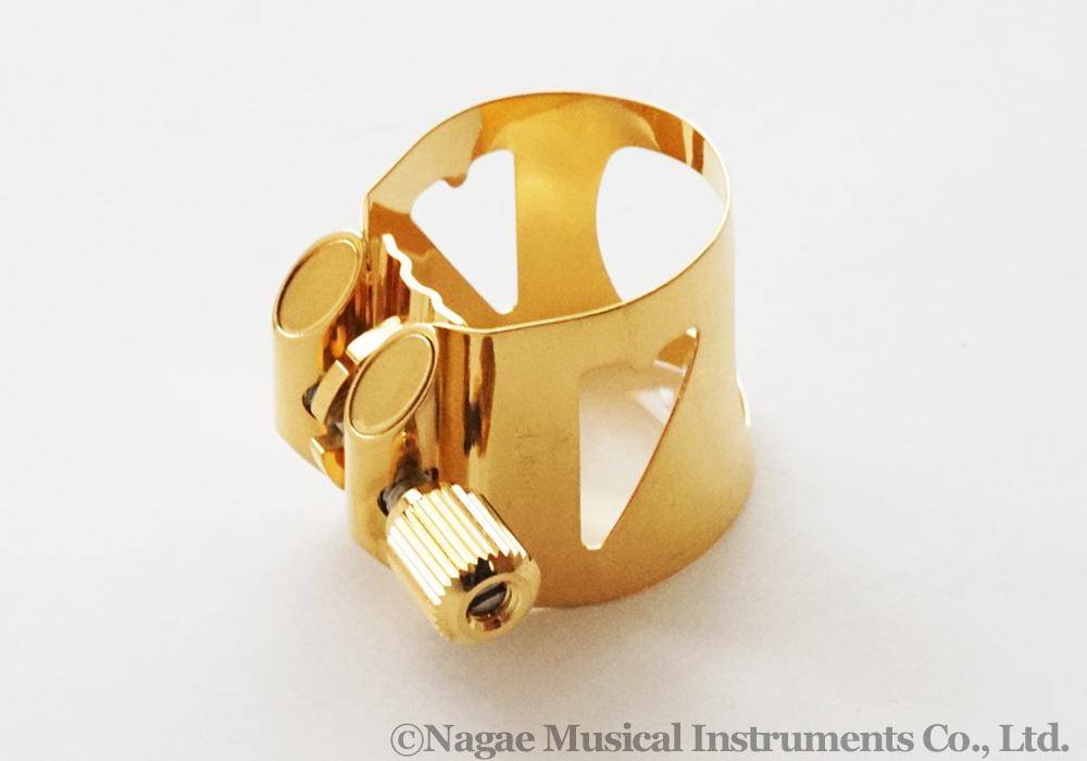 バンドレン アルトサックスリガチャー&キャップOptimum LC07P｜ 管楽器