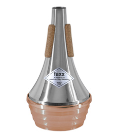 ファックス トランペットストレートミュートアルミ・ボトムコパー 102