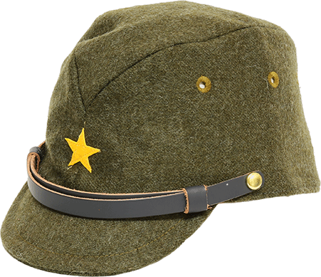 日本陸軍兵用略帽 ミリタリーショップ 革ジャン 中田商店