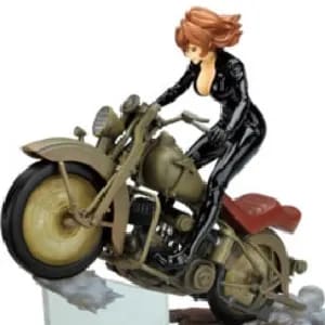 買取】一番くじDX ルパン三世1st B賞 不二子＆モデルバイク フィギュア