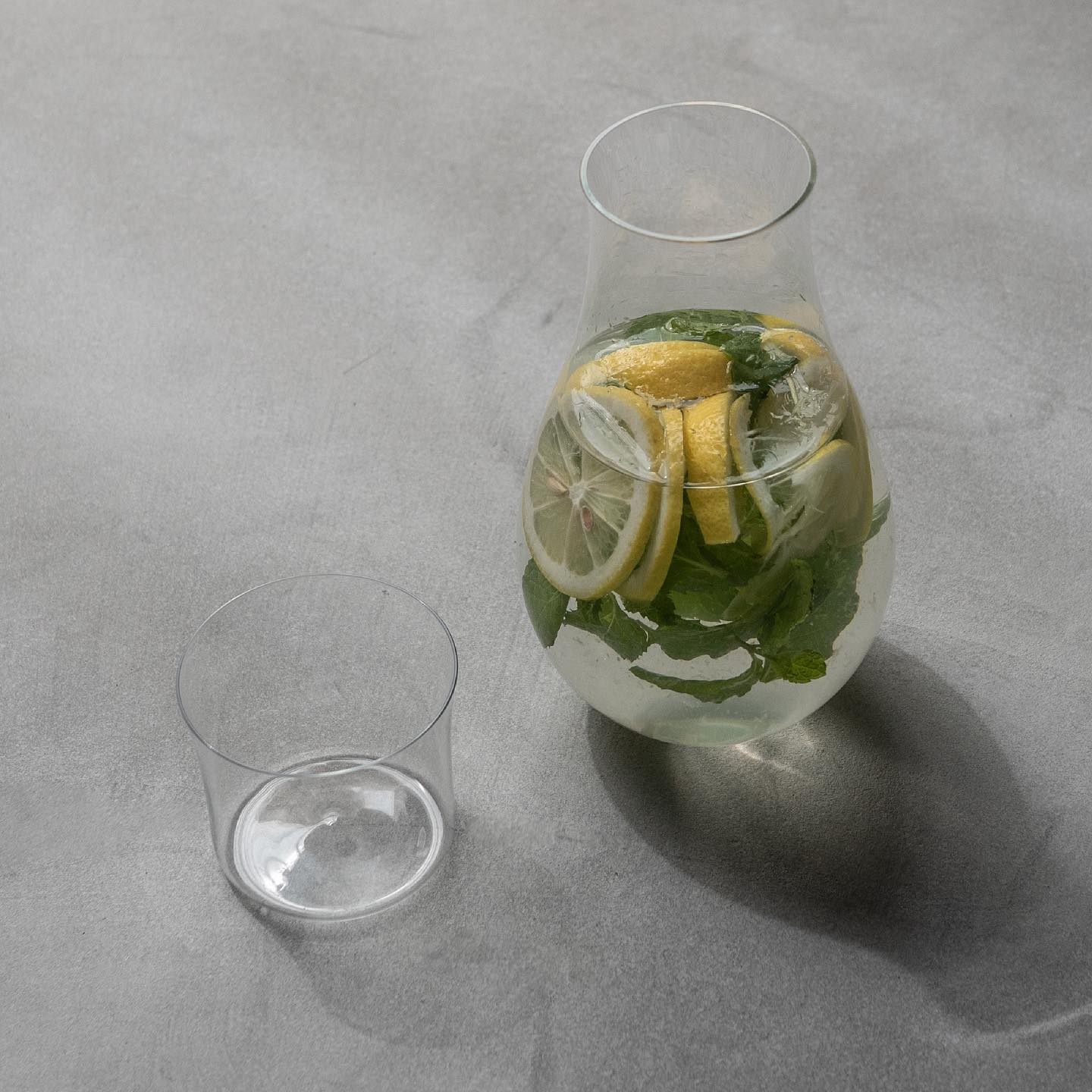 WATERCARAF SET｜カラフェ｜グラス｜ガラス冠水瓶｜ブランド食器｜木村