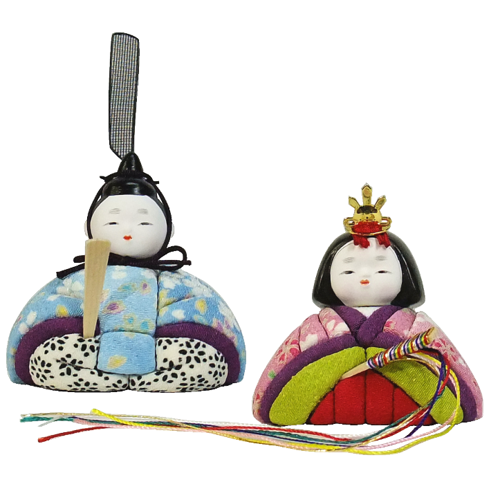 木目込人形 ひな人形 坐雛 芥子雛 【人形堂】