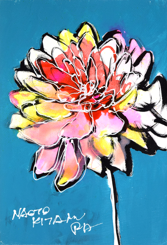 絵・北村直登 - 【俵万智の一首一会】耳を傾けるべきは心を流れる音楽