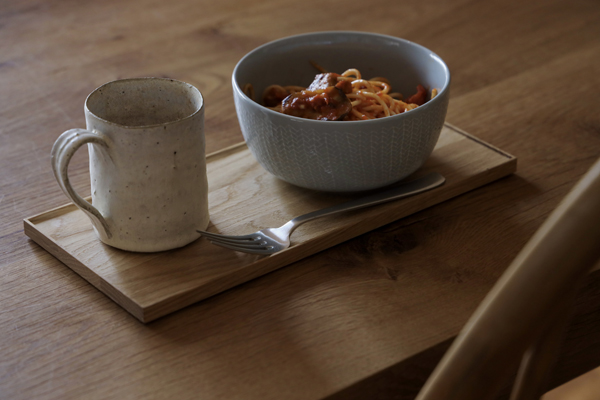 東屋 折敷 (半切) / 四十沢木材工芸 | TOKILABOトキラボ