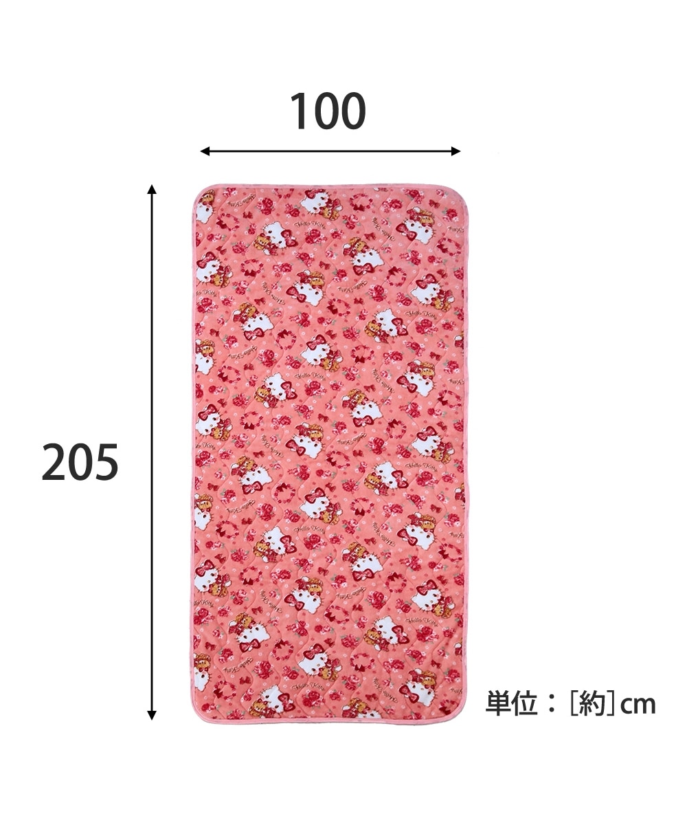 ハローキティ とろけるようなあったか敷きパッド 通販【ニッセン】