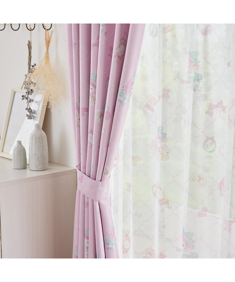 カーテンセット】遮光・形状記憶カーテン＆レース4枚セット｜サンリオ