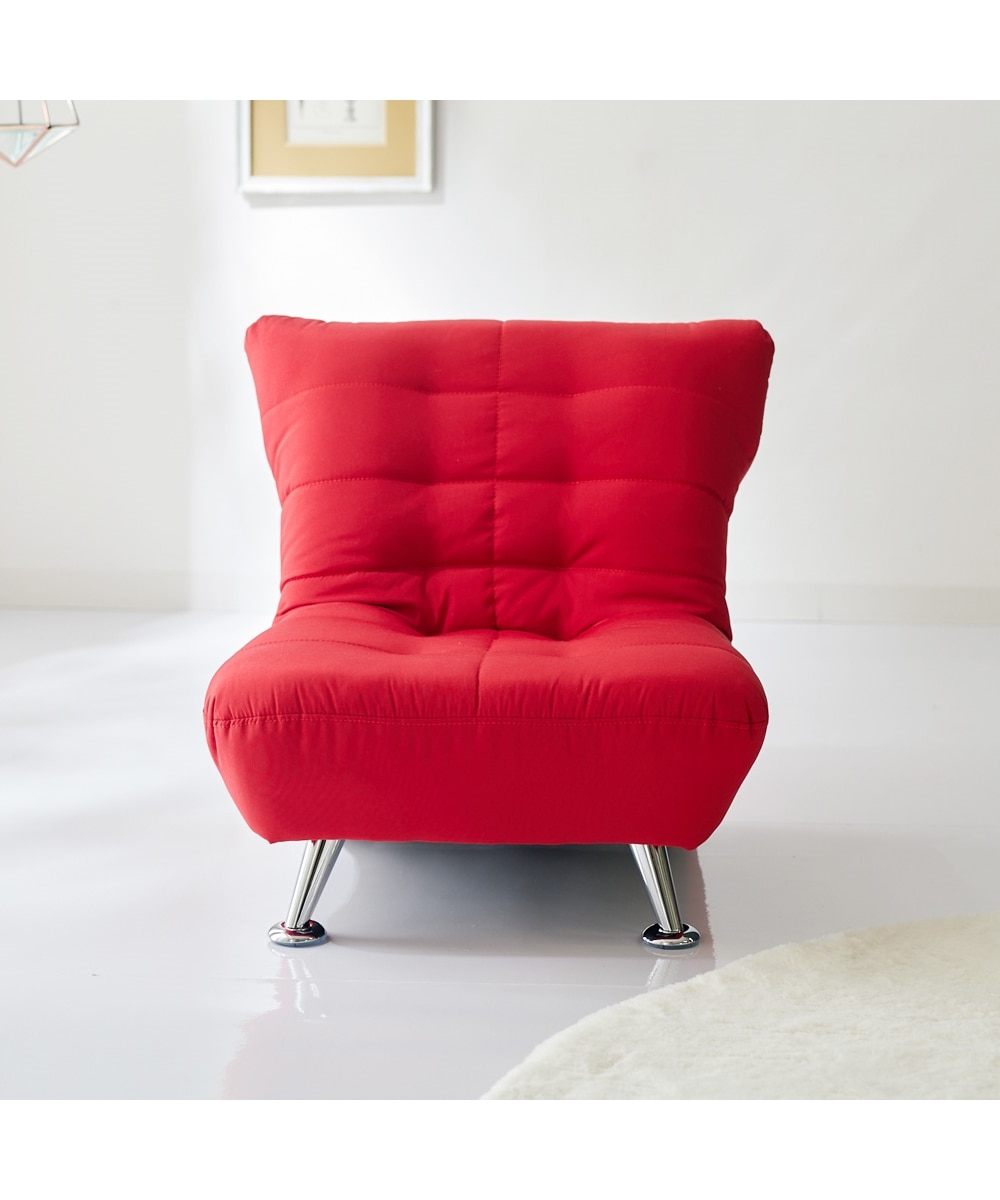 1人掛け]ソファ｜ローソファ モダンデザイン ファブリック 通販