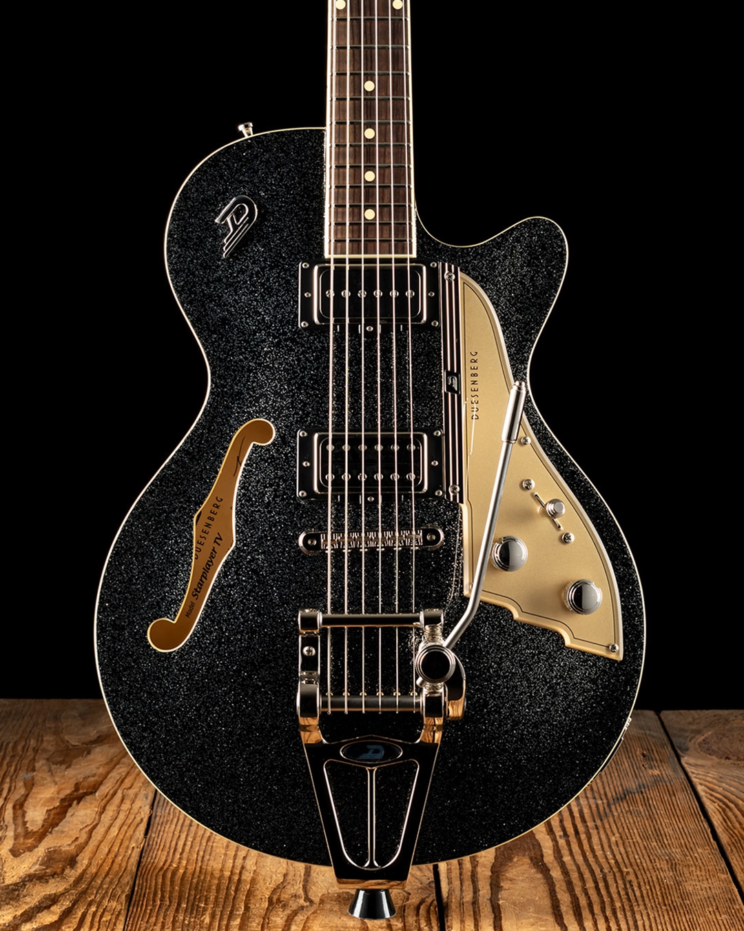 Duesenberg Starplayer TV - Black Sparkle