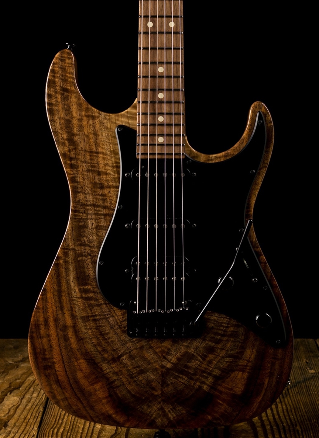 Suhr Standard Custom Figured Walnut/Roasted Alder - Natural