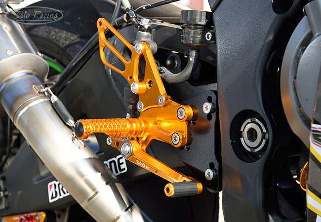 SATO RACING | Race Concept Rear Sets (Design v2) - Kawasaki ZX-10R
