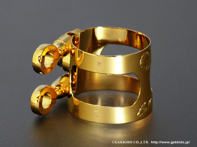 BULLSEYE Bulls EX アルトサックス用リガチャー 【GP】 - ヴィンテージ