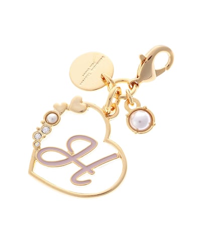 カラーイニシャルファスナーチャーム(H)(FREE ゴールド): Samantha