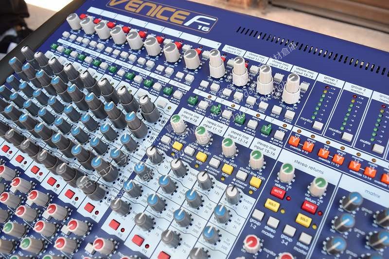 MIDAS VENICE F16 アナログミキサー｜中古 山陽電子商会 第弐録音機材