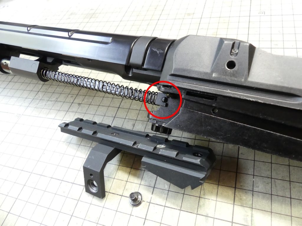 □SAATカスタムブログ□東京マルイ M14（スタンダード電動ガン）分解
