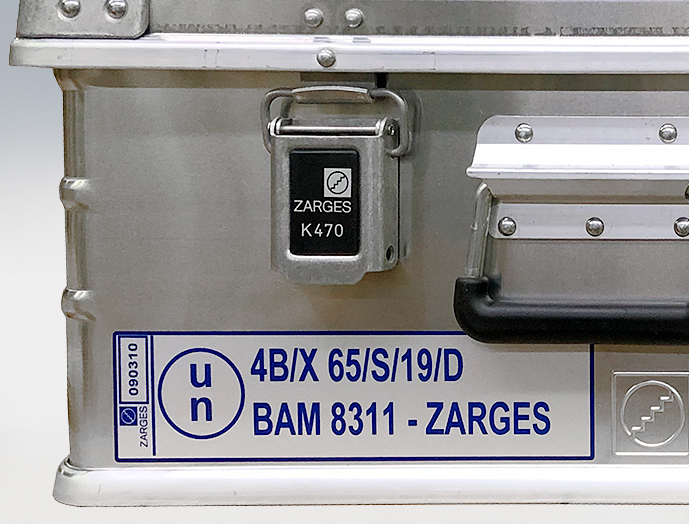 アルミボックスK470 ZRGS シリーズ ZRGS-40810-3｜輸送ケース／ラック