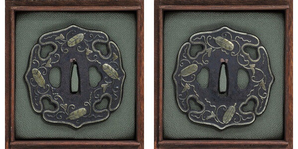 太刀鍔 平安城 (TU-061712)｜刀・日本刀の販売なら日本刀専門店の