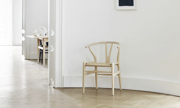 Yチェア CH24 SH43cm / ビーチ材 ソープ仕上げ 日本サイズCarl Hansen