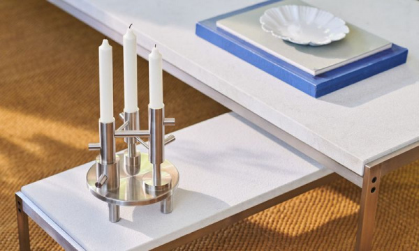 キャンドルホルダー ラージ / ステンレスFRITZ HANSEN（フリッツ