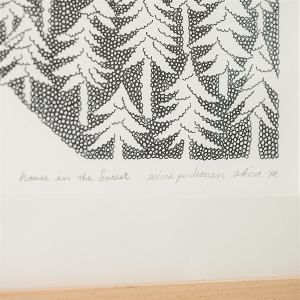 数量限定】HOUSE IN THE FOREST アートポスター 2026 A2 / フレーム