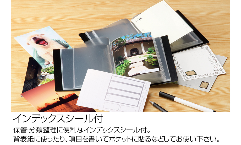 ポストカードホルダー〈高透明〉 – セキセイ株式会社