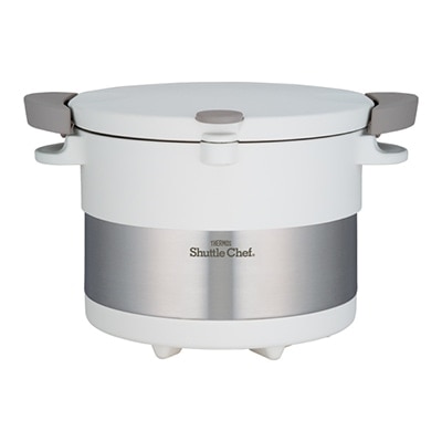 公式通販】真空保温調理器シャトルシェフ KBC-3001 ピュアホワイト(PWH