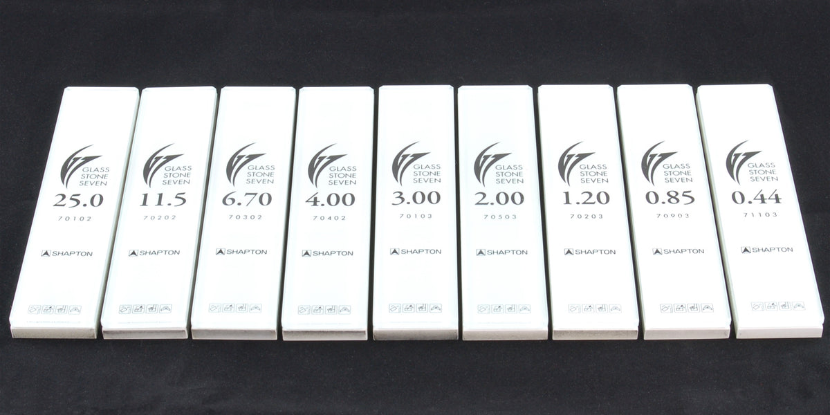 Shapton GlassStone Seven Stones — Sharpening Supplies