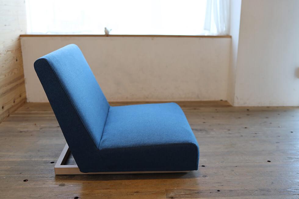 SIEVE】 フォーム ローソファ 1人掛け ブルー(ブルー): SIEVE｜SIEVE