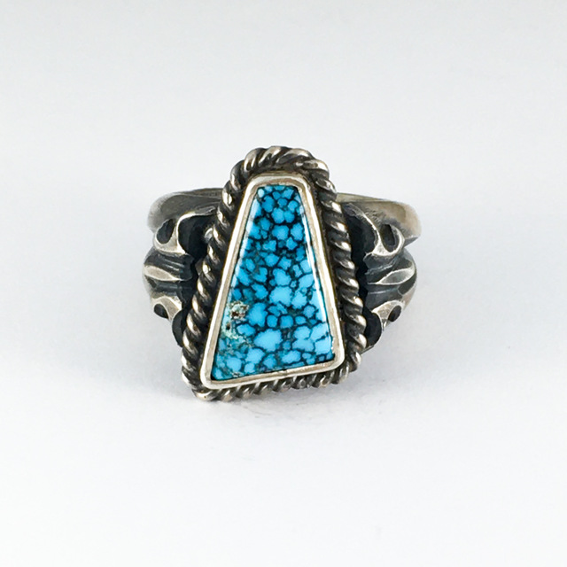 Number Eight original ring 149 | ターコイズ・メンズシルバー