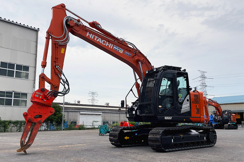 解体バックホークレーン仕様（ZX135USK-6） | エスアールエス株式会社