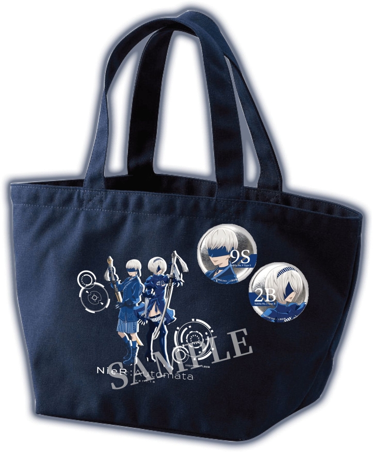 ローソン「ニーアオートマタ」クリアファイル先着プレゼント、2B・9S計