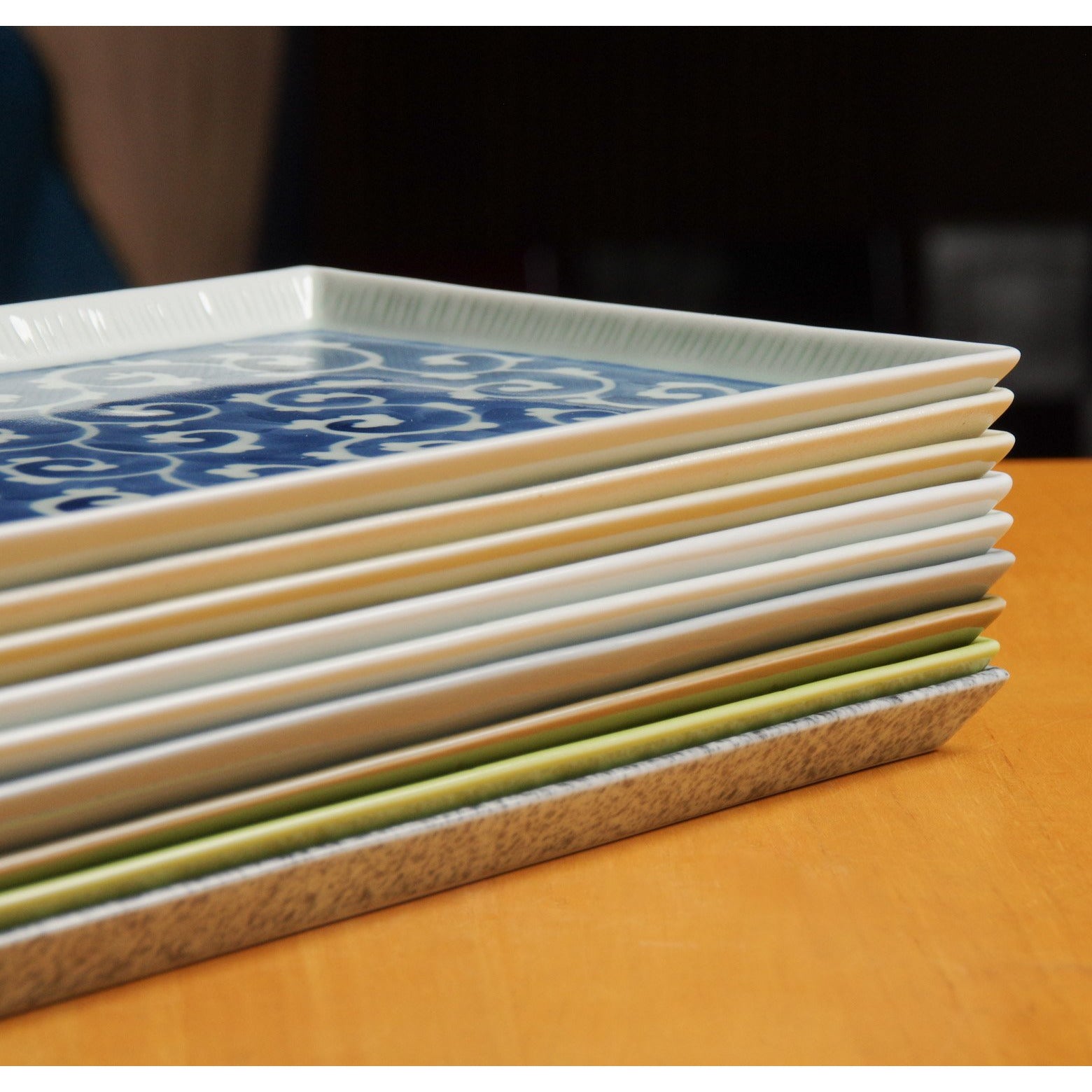 波佐見焼 Combo 長皿(L) ホワイト 30cm 永泉窯の通販｜Studio1156