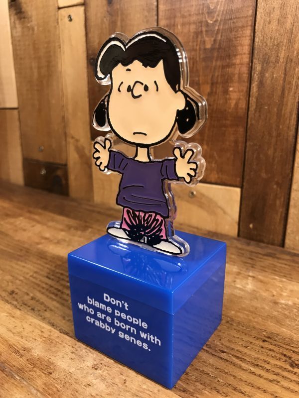 Quantasia Peanuts Snoopy Lucy Trophy ルーシー ビンテージ