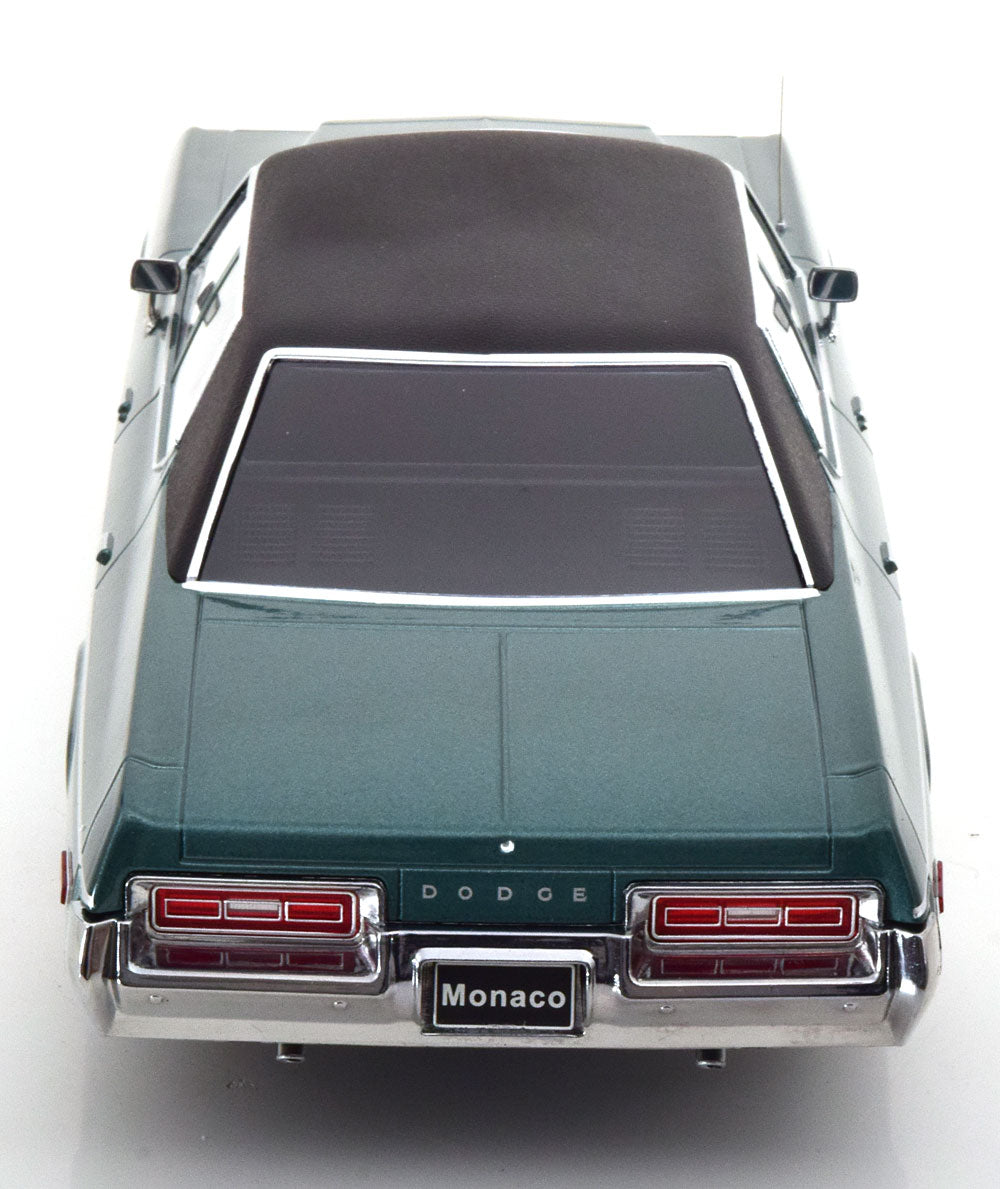 KK Scale 1974 Dodge Monaco Green Blue Metallic 1:18 – STM Diecast
