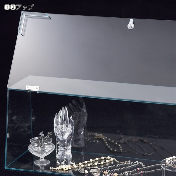 ショーケースボックス(鍵付き) 幅57cm