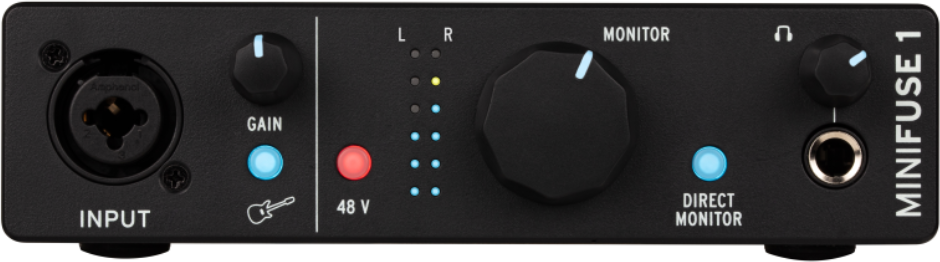 Arturia Minifuse 1 BK Usb audio interface