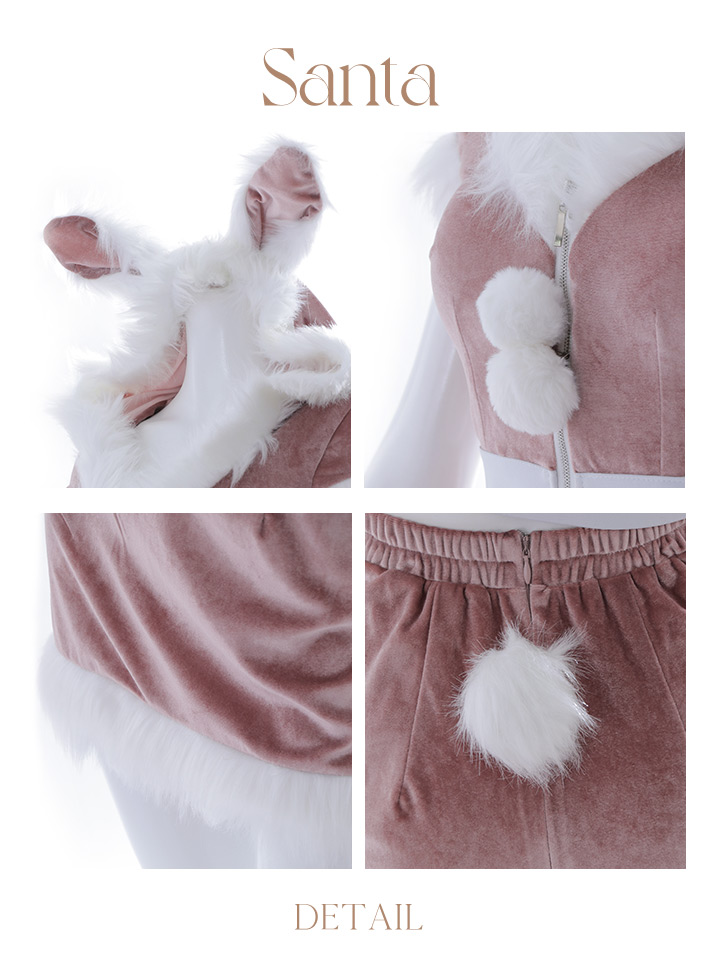 即日発送！】【XS-XLサイズ/3カラー】セットアップベロアホワイト