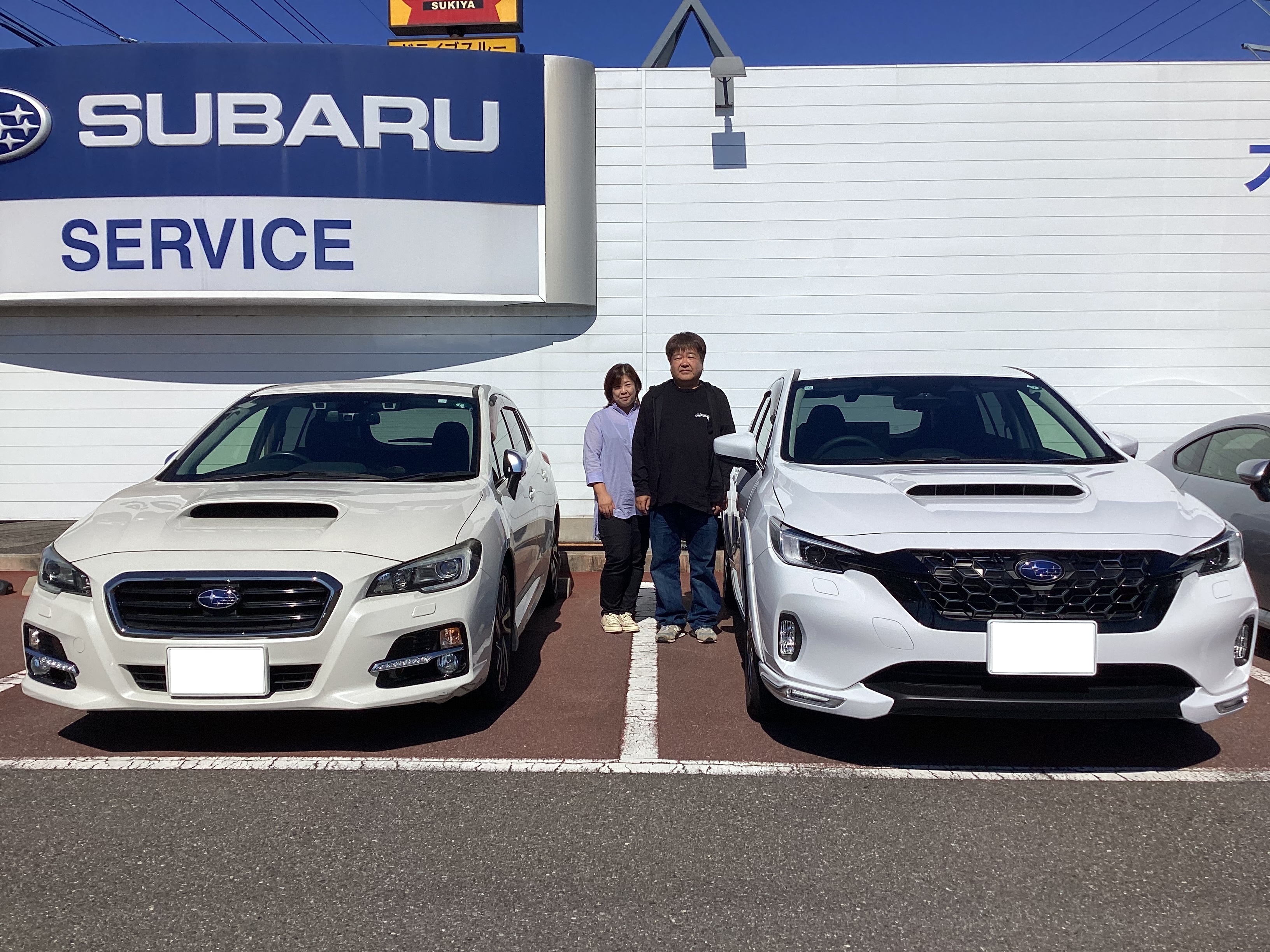 A様 レヴォーグ レイバック Limited EX セラミックホワイト | 私と