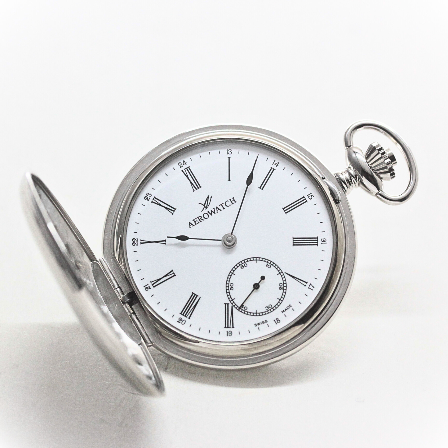 アエロ（AERO）/銀メッキ/55645AG01/懐中時計 – 正美堂時計店