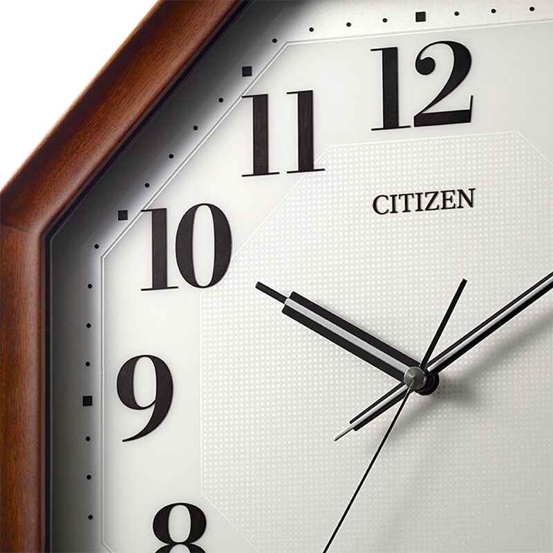 CITIZEN シチズン クロック 木枠 電波掛け時計 8MY555-006 – 正美堂時計店